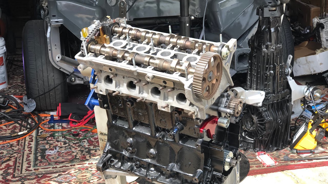 Audi A4 1.9T Big Turbo AEB Head SWAP Assembly | Part 2
