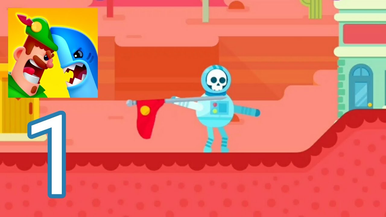 Ultimate Bowmasters - Gameplay Walkthrough Part 1 - Tutorial (iOS, Android)