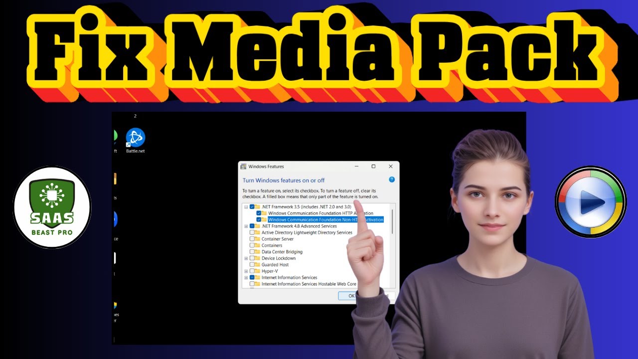 How To Fix Can&rsquo;t Install Windows Media Feature Pack In Windows 11 - Full Guide