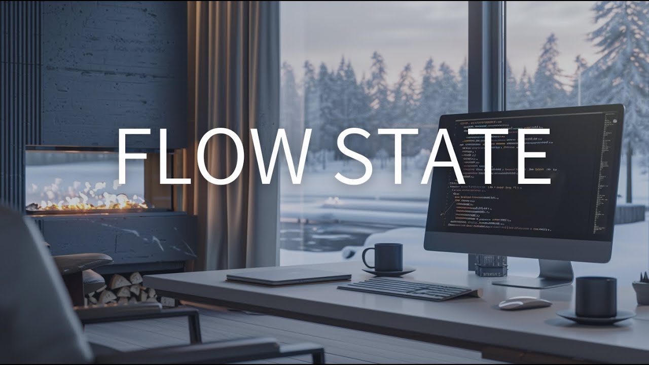 1 Hour STAY IN FLOW – Calm Background Music for Deep Focus & Work