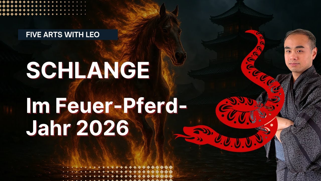 Feuer-Pferd-Jahr 2026: Was auf die Schlange wirklich zukommt