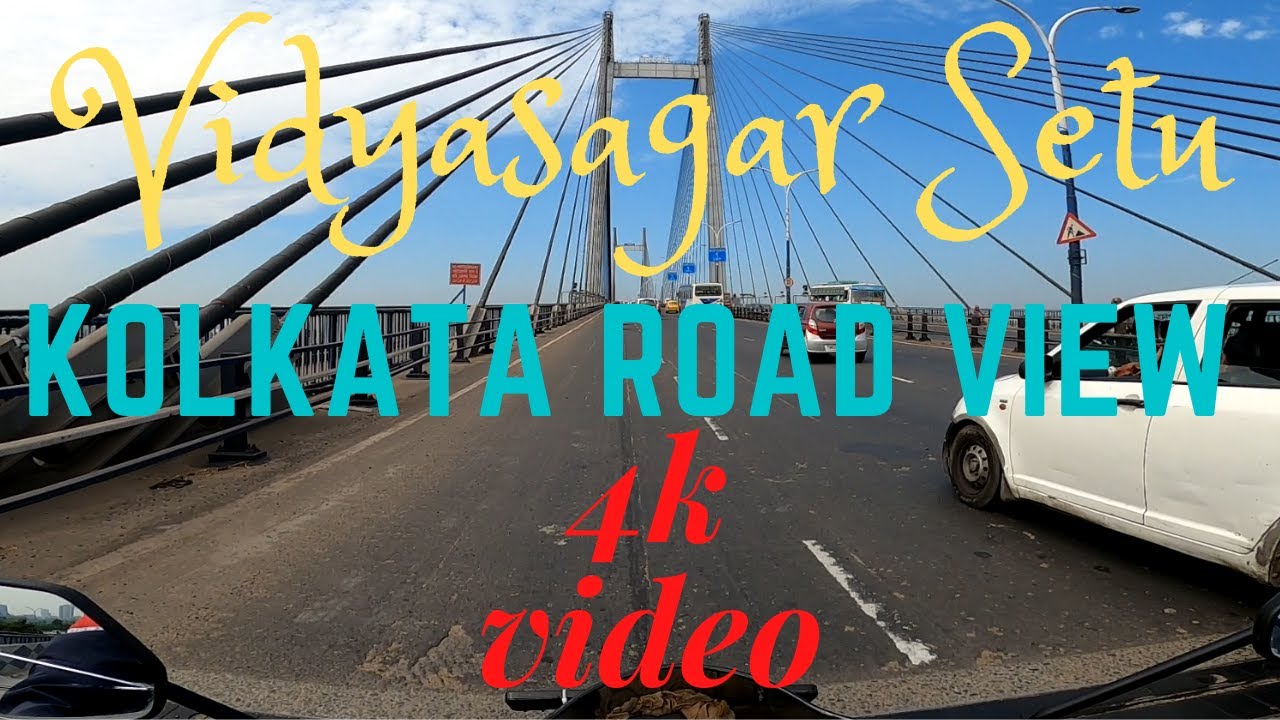 Rabindra Sadan to Santragachi  Road view || Vidyasagar Setu || Second Hooghly Bridge || Bike Ride