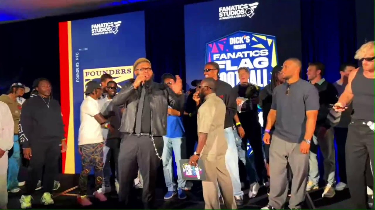 The Fanatics Flag Football Classic Draft LIVE with Tom Brady and Logan Paul
