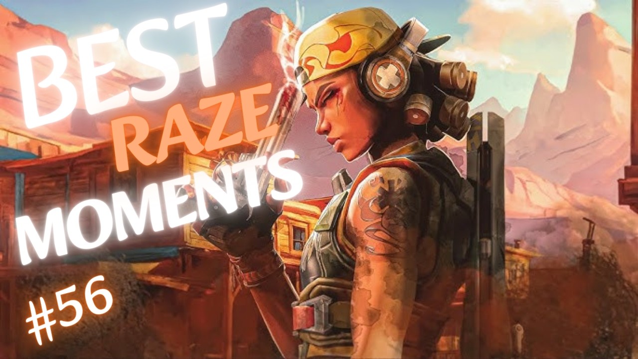 BEST RAZE MOMENTS #56 #valorant