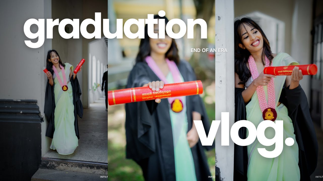From Lecture Halls to Graduation Stage 🎓 | UCSC Graduation vlog | අමතක නොවන දවසක් | Dream Big