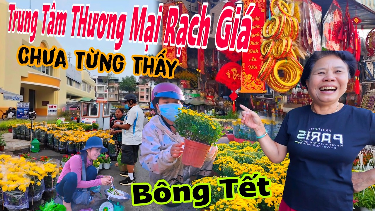 Dạo 1 Vòng Phường Rạch Giá Tỉnh An Giang Vào Những Ngày Cận Tết Thấy Vắng Vẻ Vô Cùng