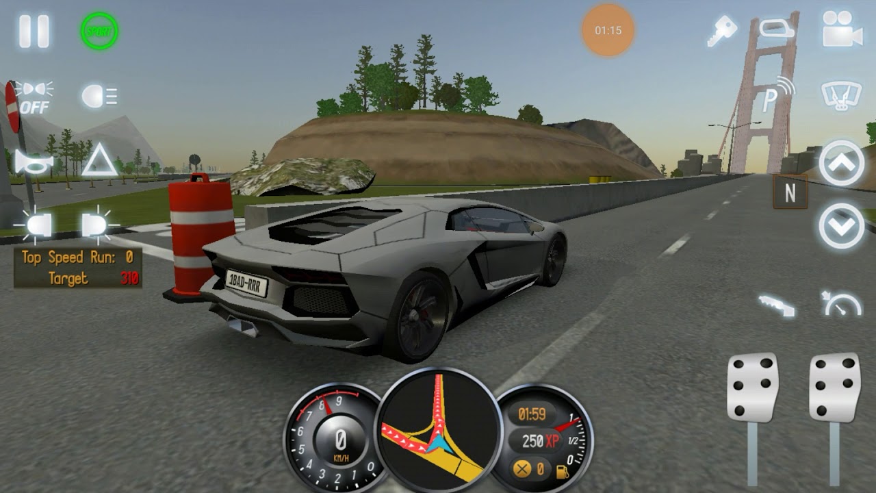 Driving school 2017 | Lamborghini Aventador top speed run