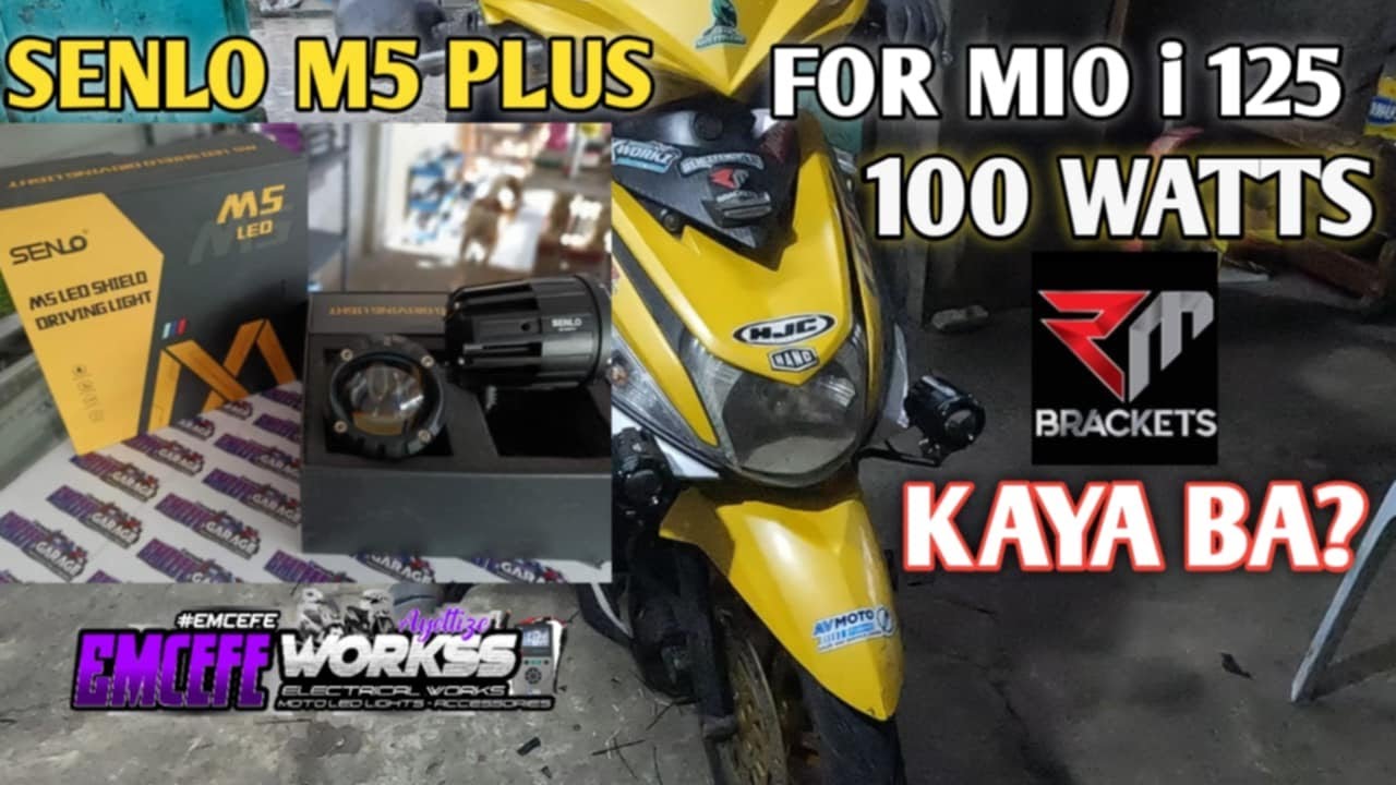 SENLO M5 PLUS 100 WATTS FOR MIO i 160 FULL REWIRING