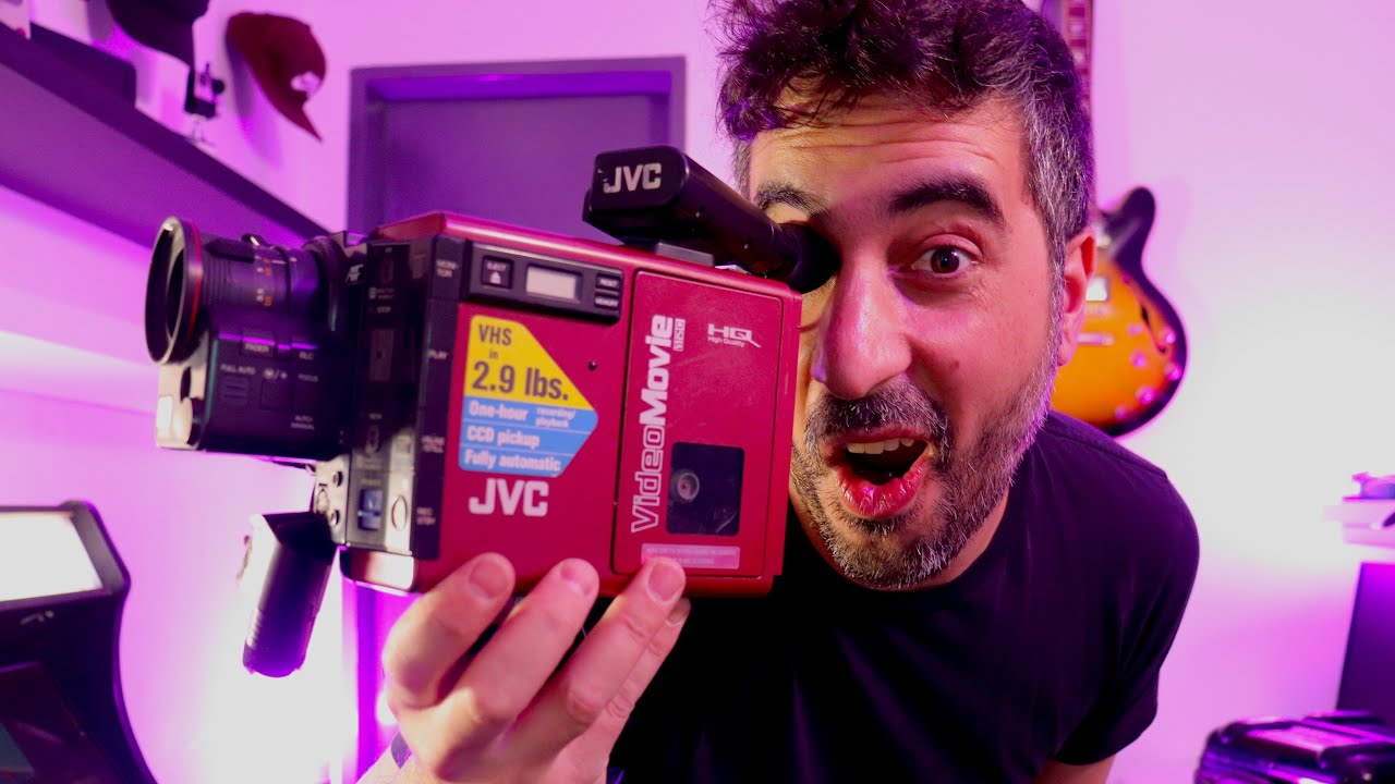 Una filmadora super retro! JVC GR-C7 - Back to the '80s