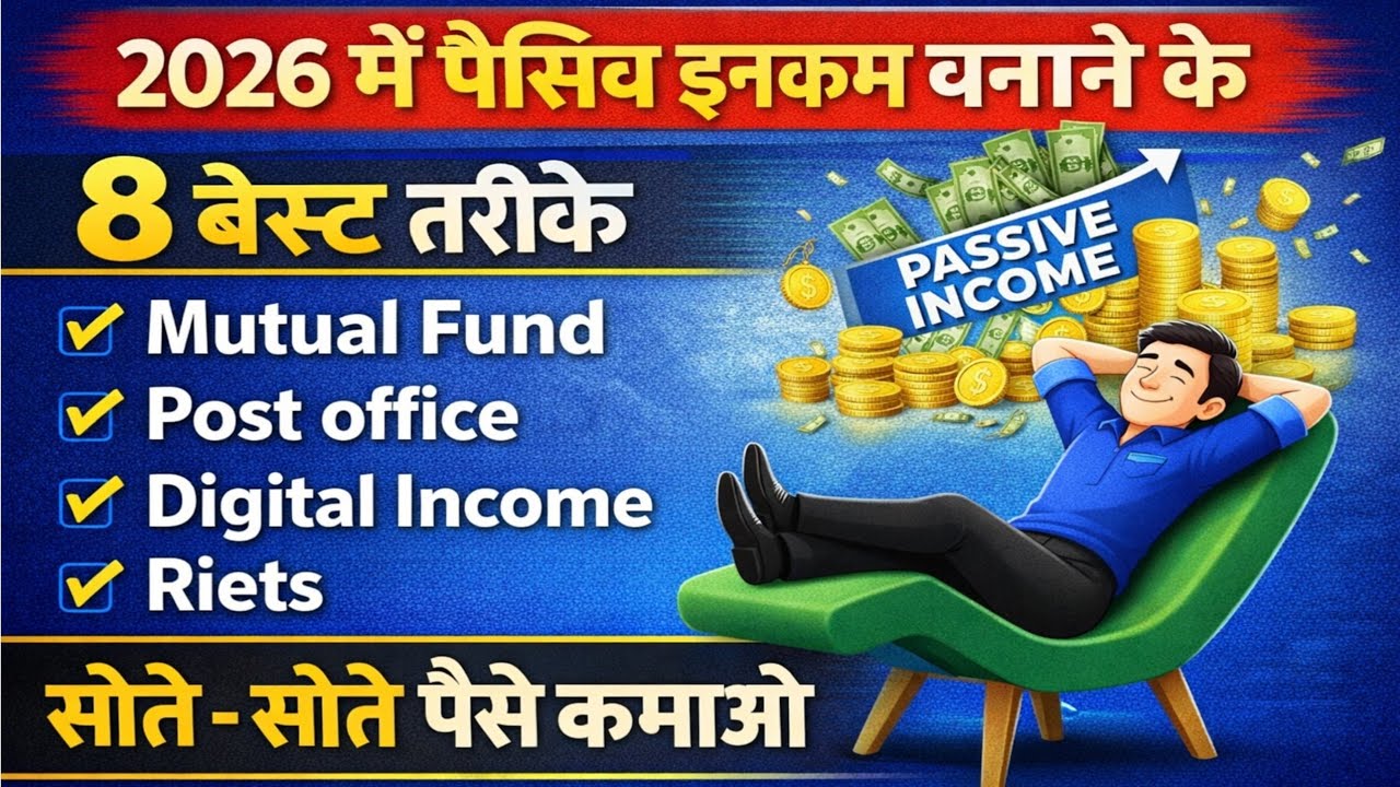 8 ways to create passive income in 2026 | passive income ideas 2026