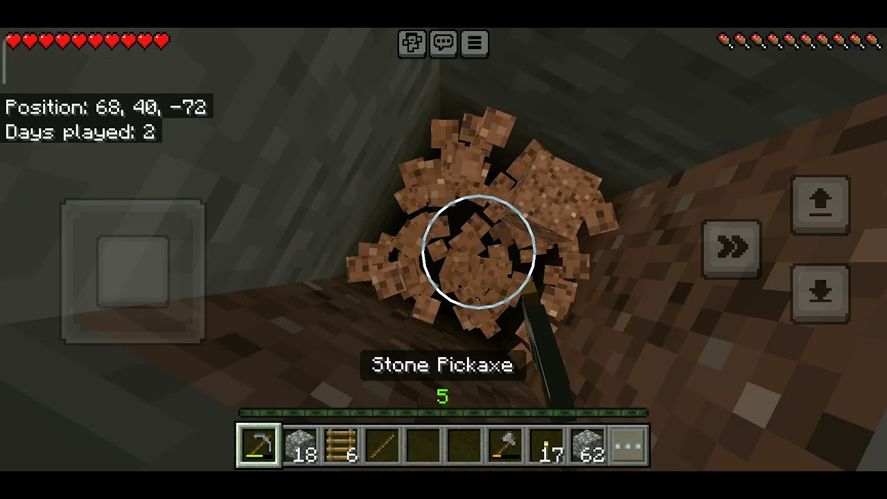 Playing mincraft part 3(finishing base and making escape tunnels)