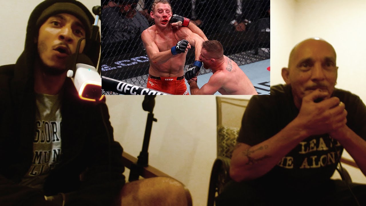 Dad & Son React to Justin Gaethje vs Paddy Pimblett - how did paddy survive this!?