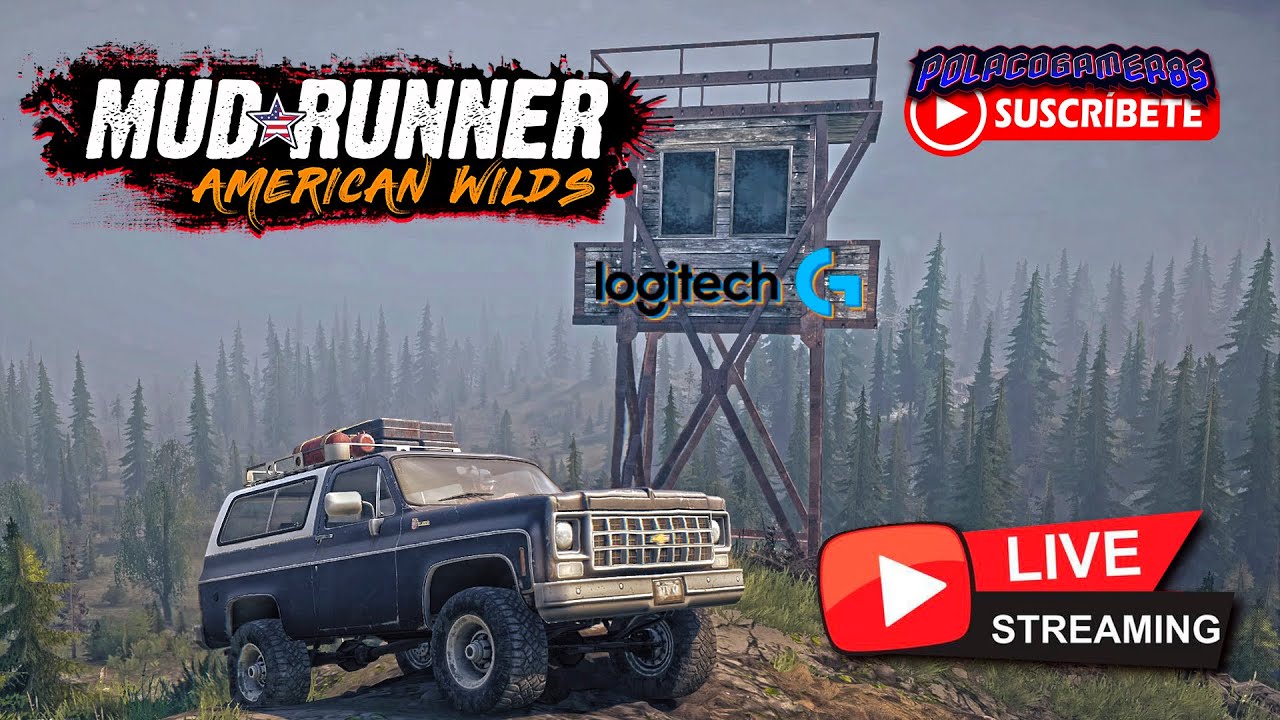 MudRunner American Wilds 🛻 MONTE LOGMORE #1 Exploración 🛻 Streaming Ps5 Español 2025 🛻 