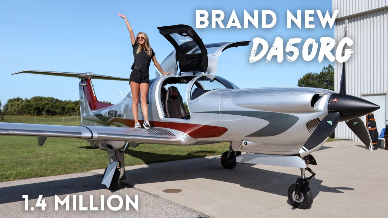 DA50RG Factory Pickup! Flying across the Country Day 1