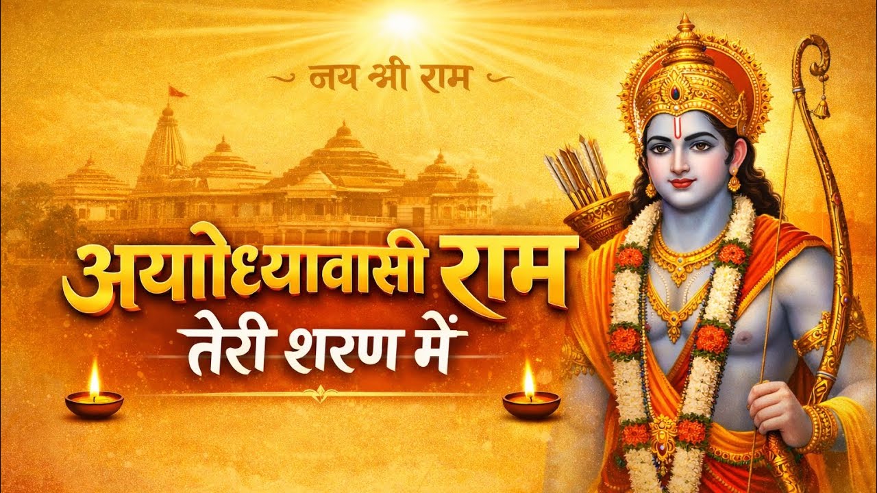 #viral अयोध्यावासी राम तेरी शरण में 🙏 | मन को छू लेने वाला भक्ति गीत | जय श्री राम 2026/    #trend