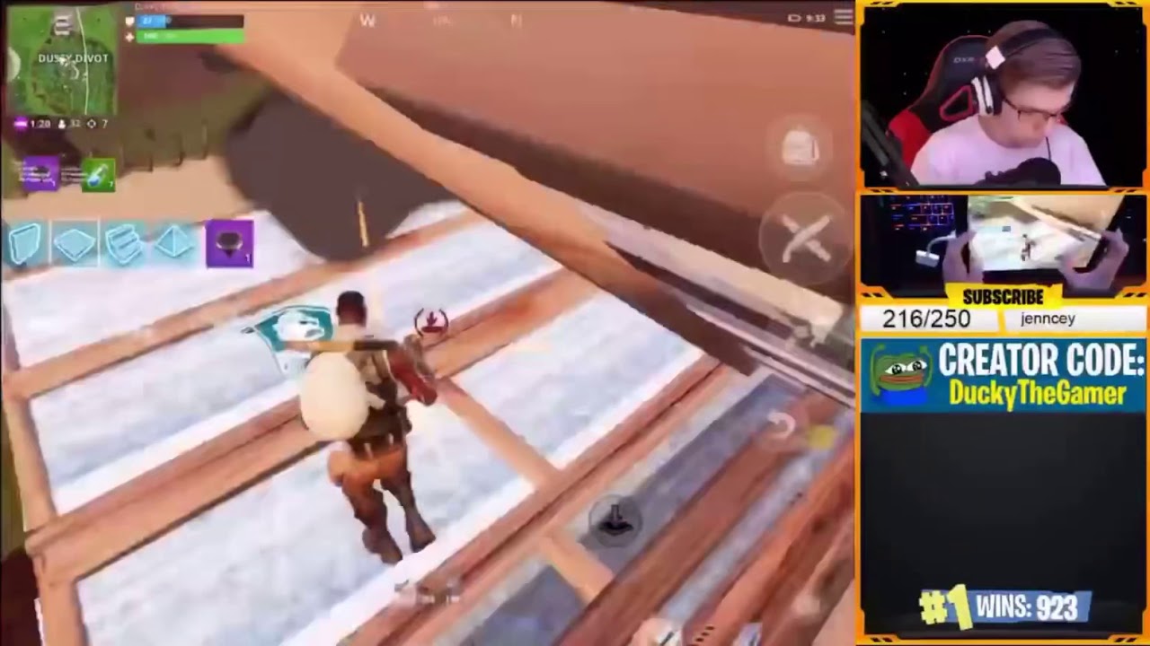 I killed Ducky The Gamer playing duos...