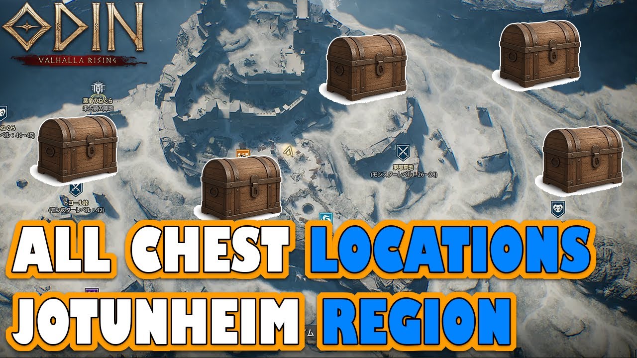 [ODIN VALHALLA RISING] ALL TREASURE CHEST LOCATIONS - JOTUNHEIM REGION