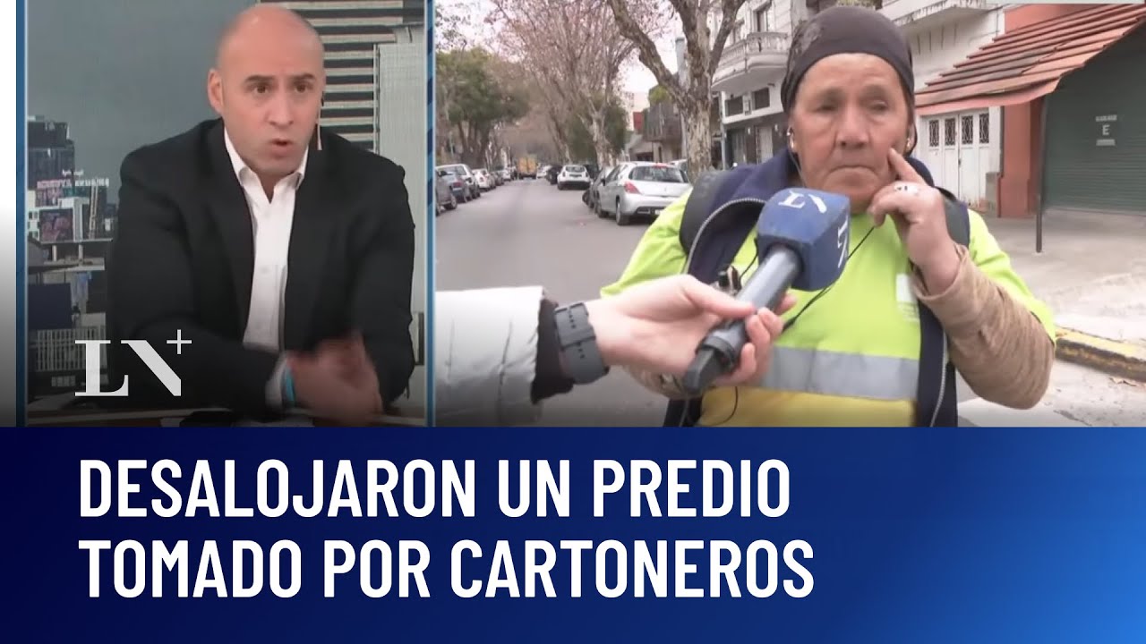 Desalojaron un predio tomado por cartoneros: es un predio ferroviario de 390 metros cuadrados
