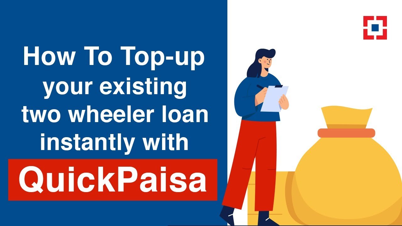 Top-up your existing two wheeler loan instantly with QuickPaisa | HDFC Bank