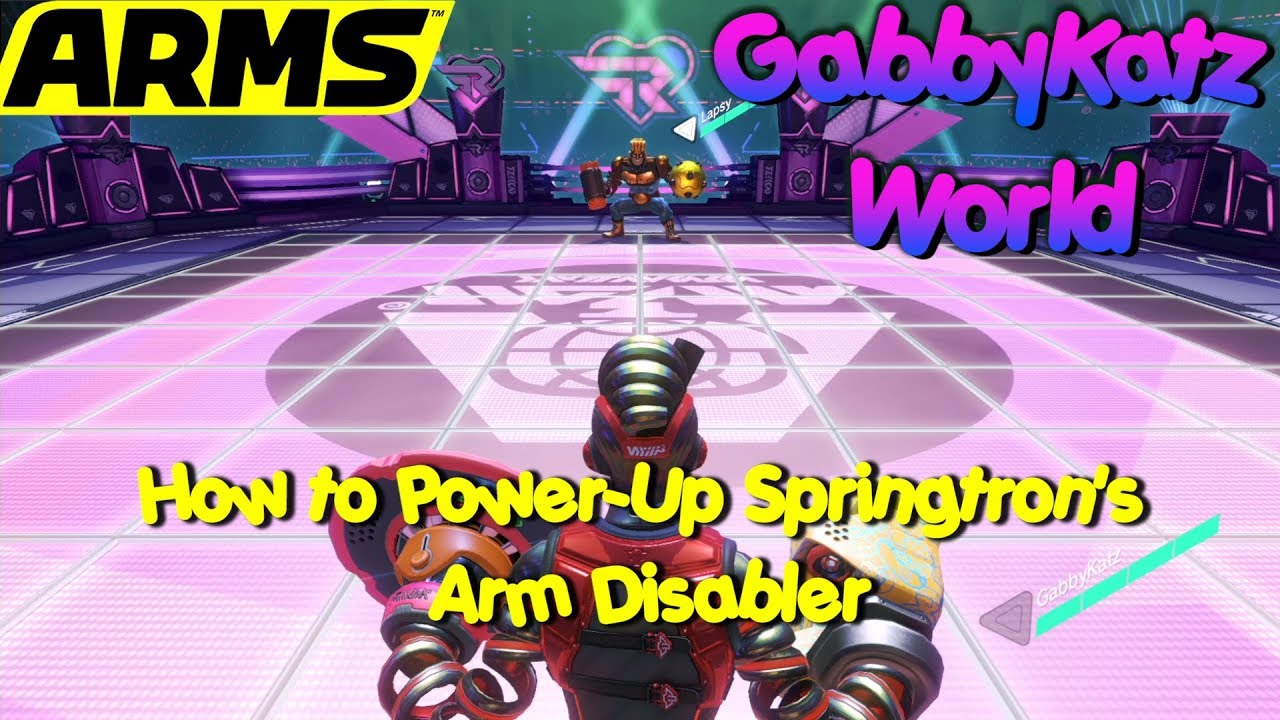 GabbyKatz Shows You How to Use Springtron's ***Arms Disabler***