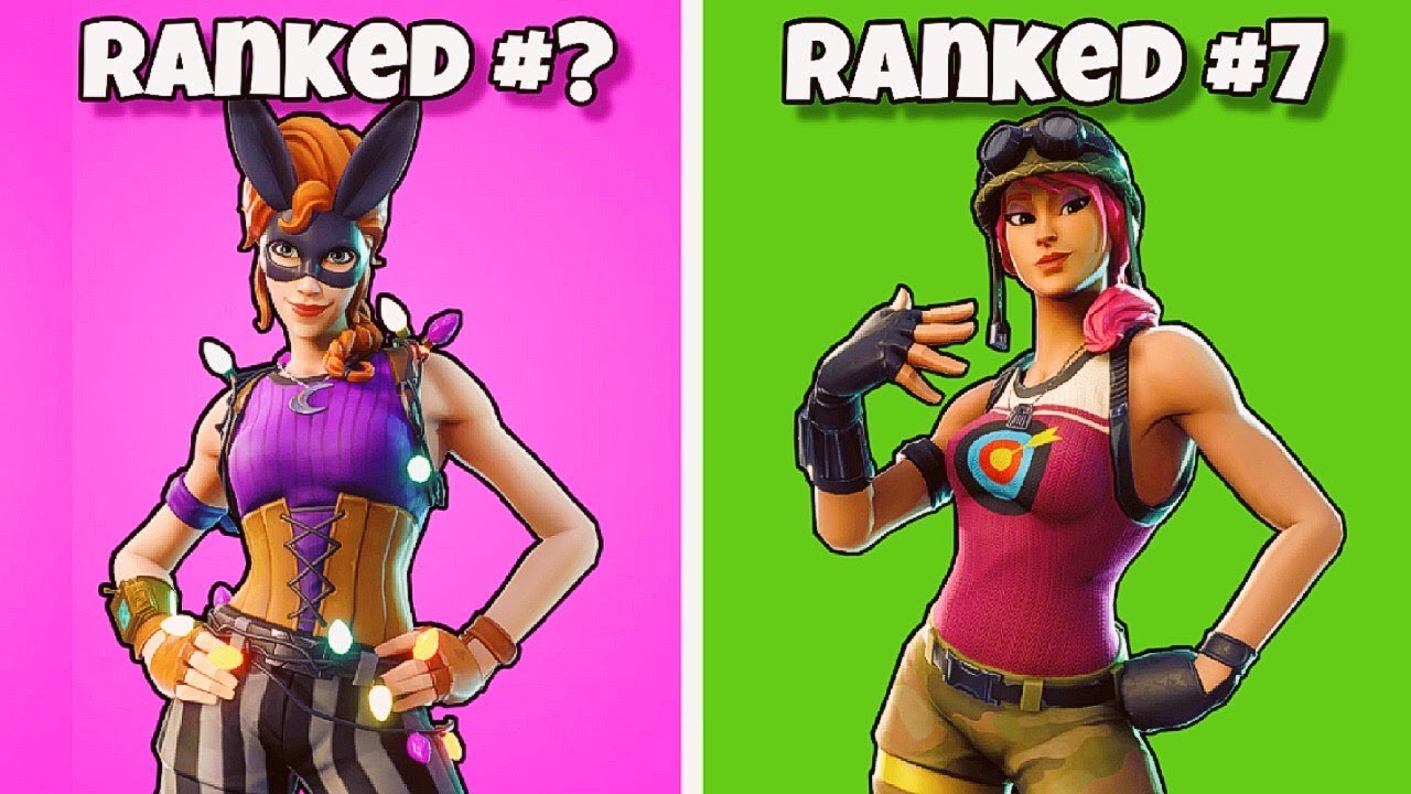 RANKING ALL UNCOMMON SKINS FROM WORST TO BEST! Fortnite Battle Royale - Ranking Every Uncommon Skins