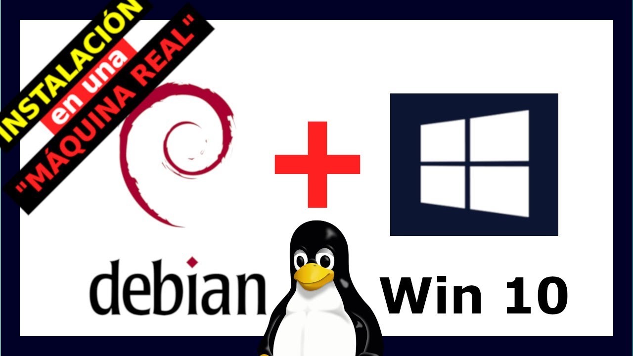 Cómo INSTALAR LINUX DEBIAN 11 junto a Windows 10 ~ Dualboot Win 10 + Debian Bullseye [V313] 🐧 🎯