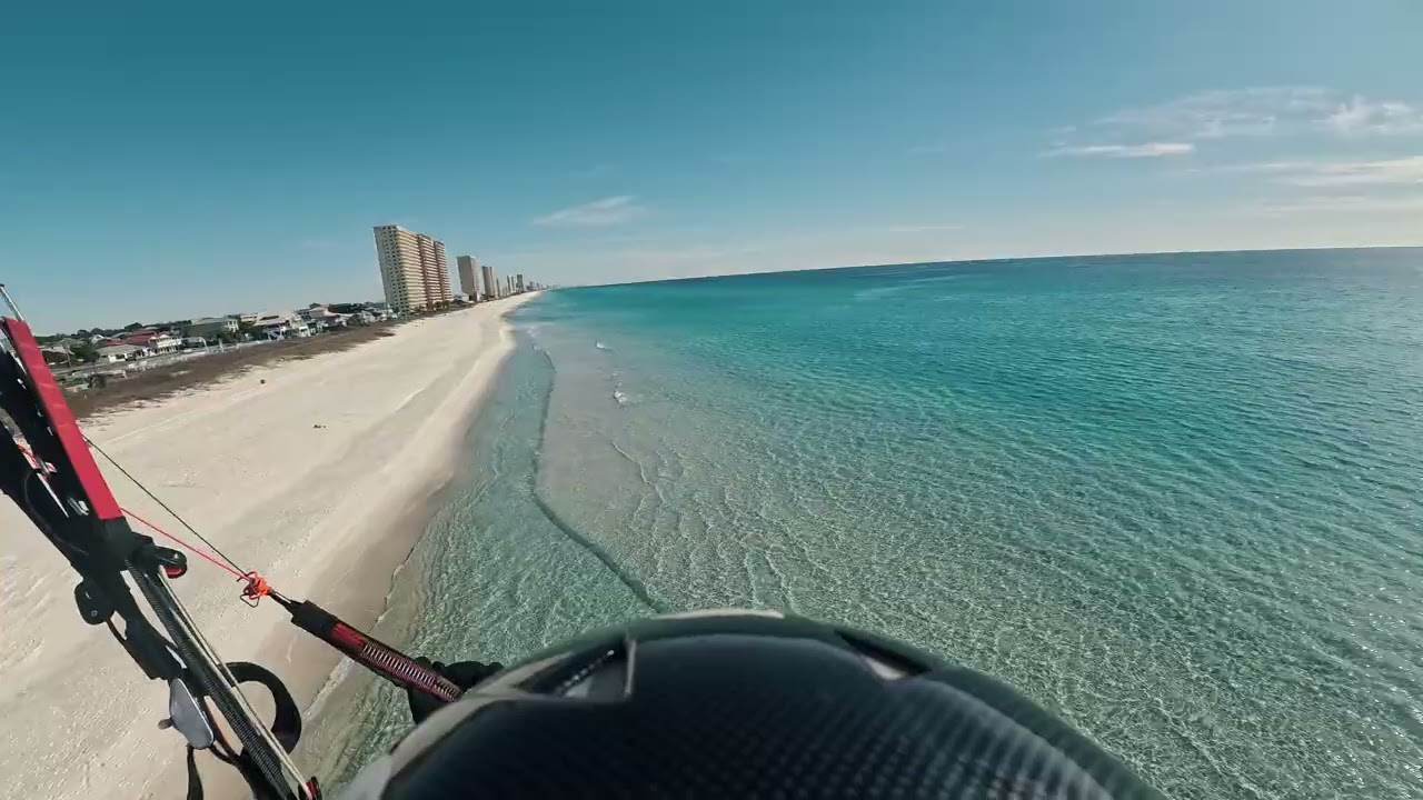 Running into the Ocean. 