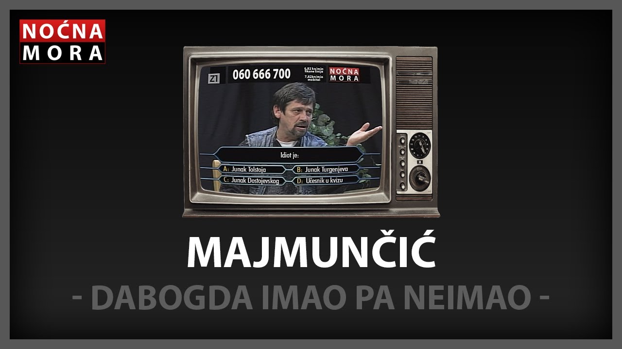Jaran u kvizu Dabogda imao pa neimao - Noćna Mora