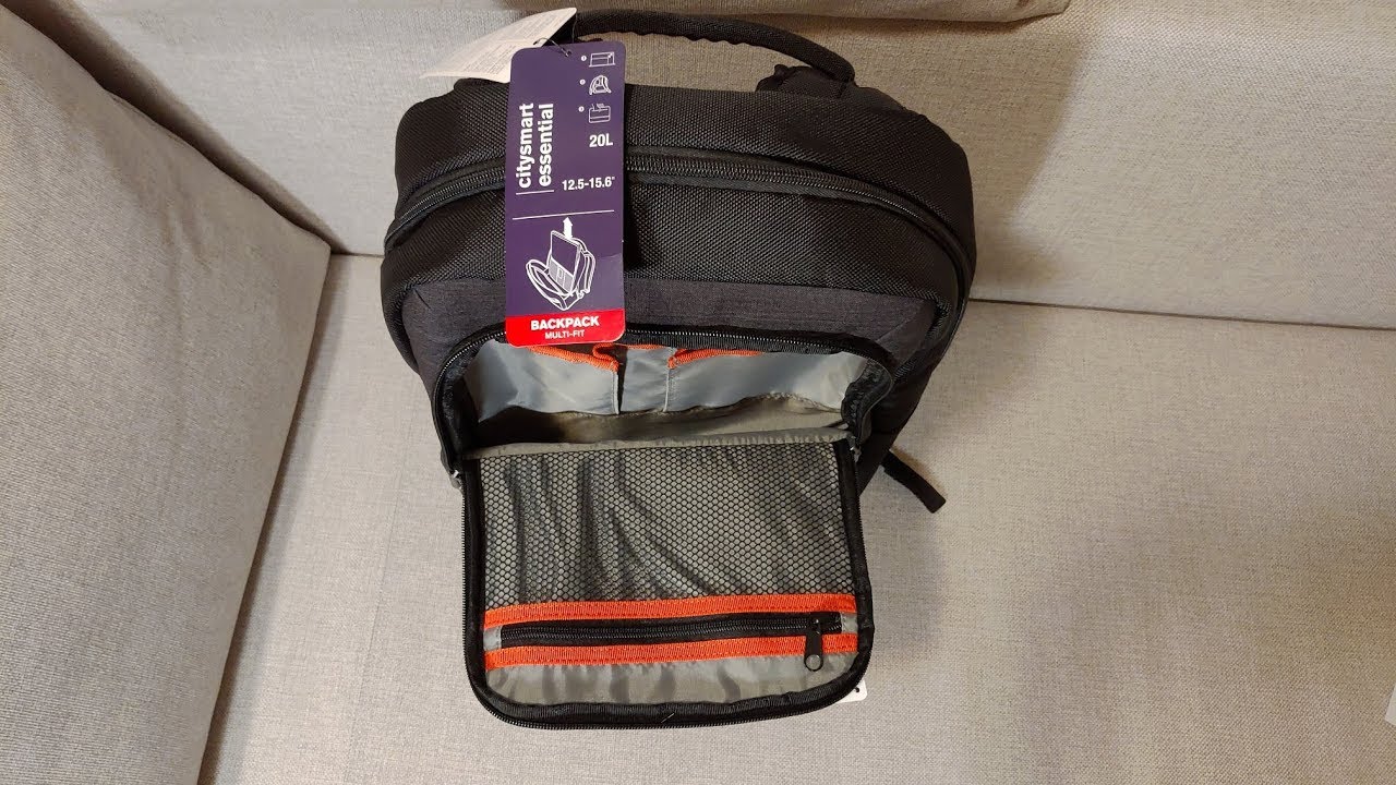 Plecak Targus CitySmart Essential 12.5-15.6” - Unboxing , pierwsze wrażenia