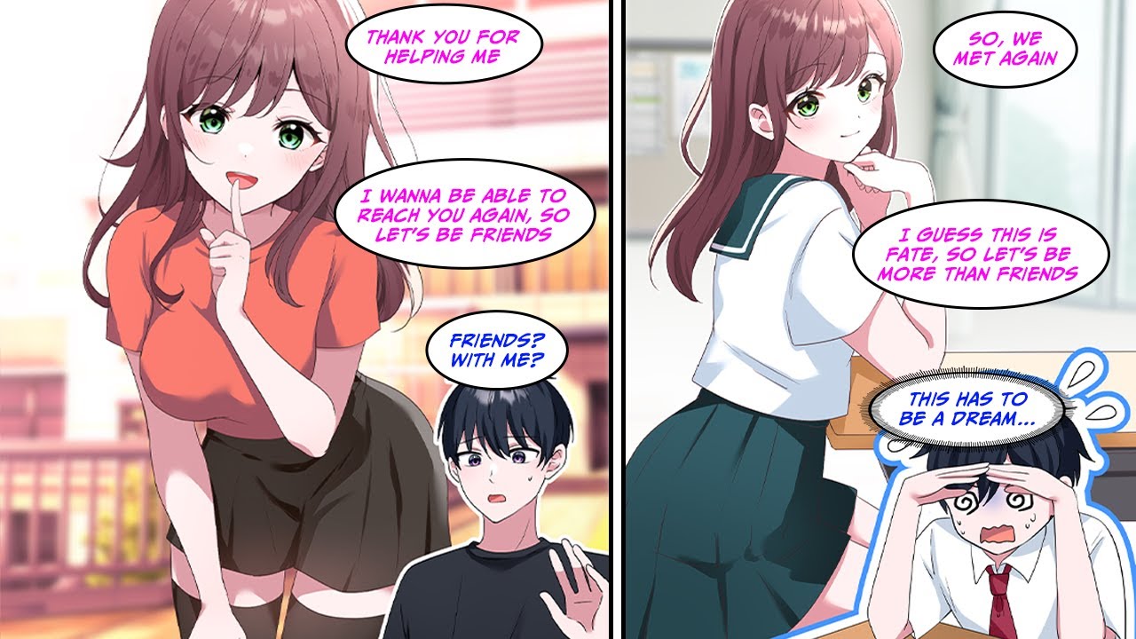 [Manga Dub] I helped a girl who was lost, and then she became my friend