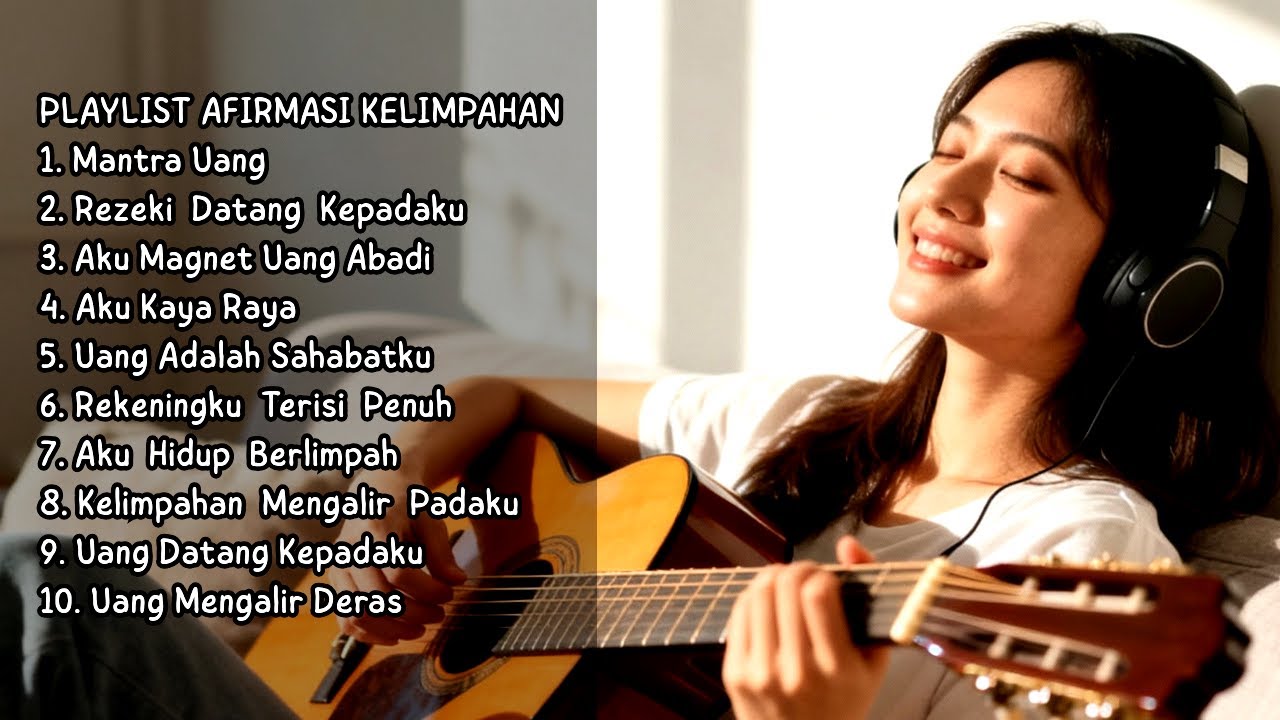 Terbaru 2026 Kumpulan Lagu Afirmasi Positif Pagi Hari, Lagu Afirmasi Uang Mengalir Deras *1