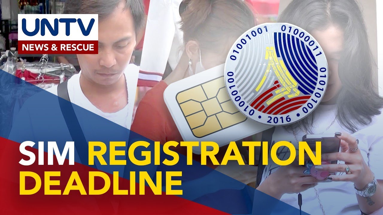 DICT insists April 26 deadline of SIM registration aligned with the law