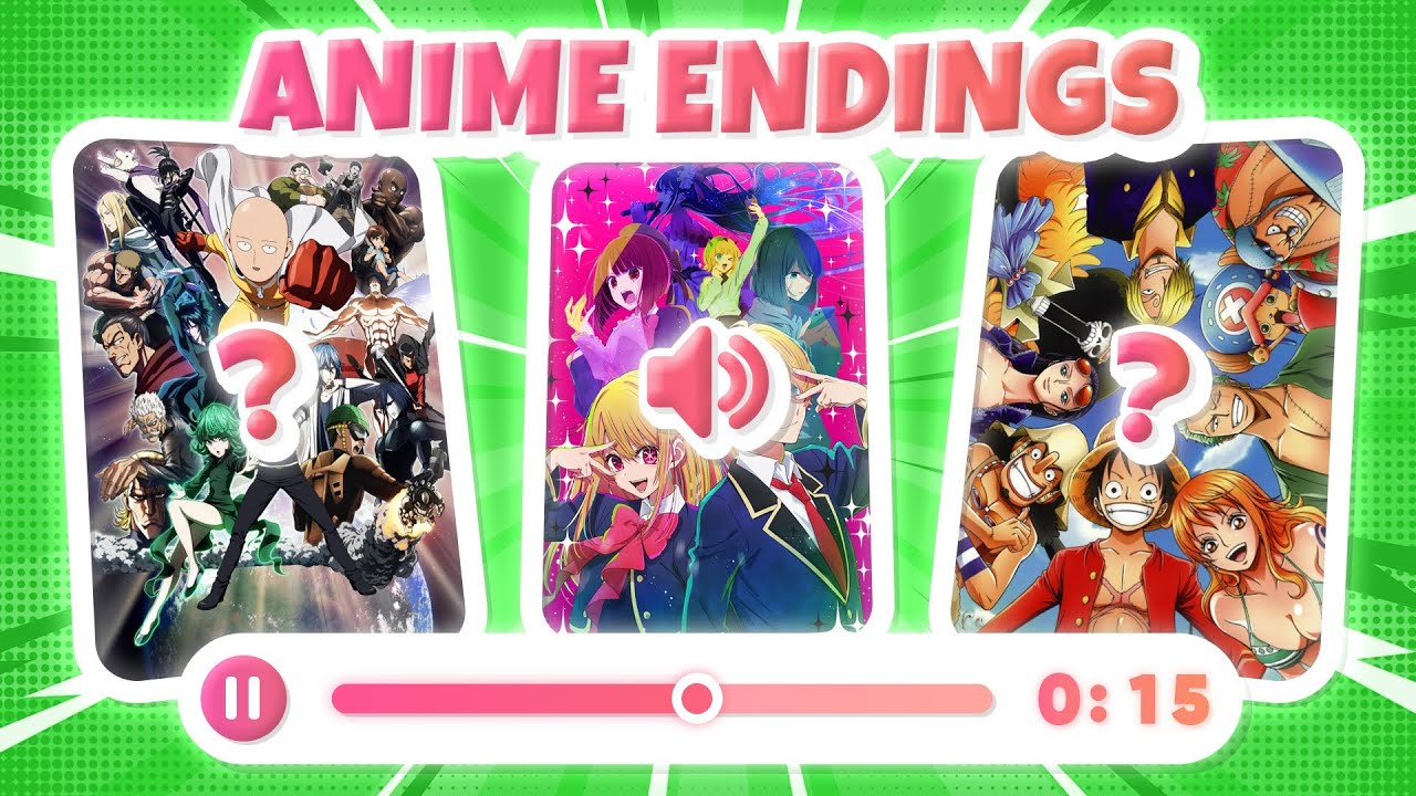 🎶 Угадай ENDING аниме! (Легко 😎 ➜ Невозможно 💀) #2