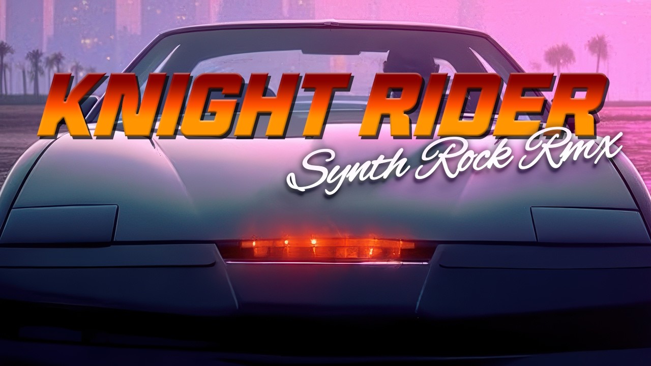 Knight Rider Theme (SYNTH ROCK AI Cover)