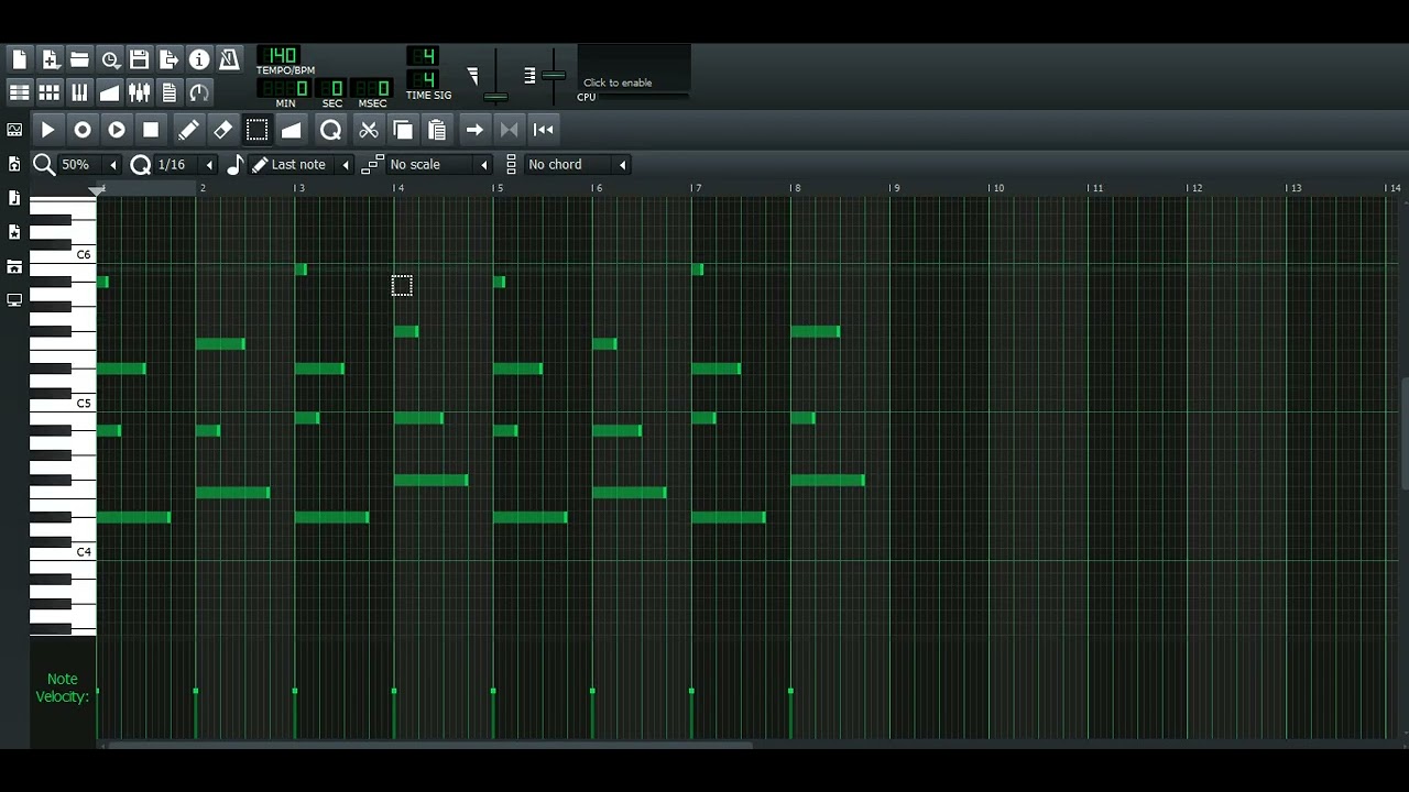 UK DRILL TUTORIAL LMMS (STOCK PLUGINS ONLY)