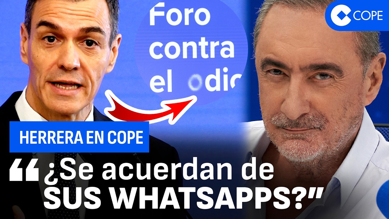 Herrera responde a Sánchez tras la 