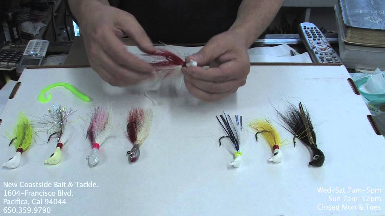Hair Razors for Striped Bass New Coastside Bait & Tackle Pacifica ca