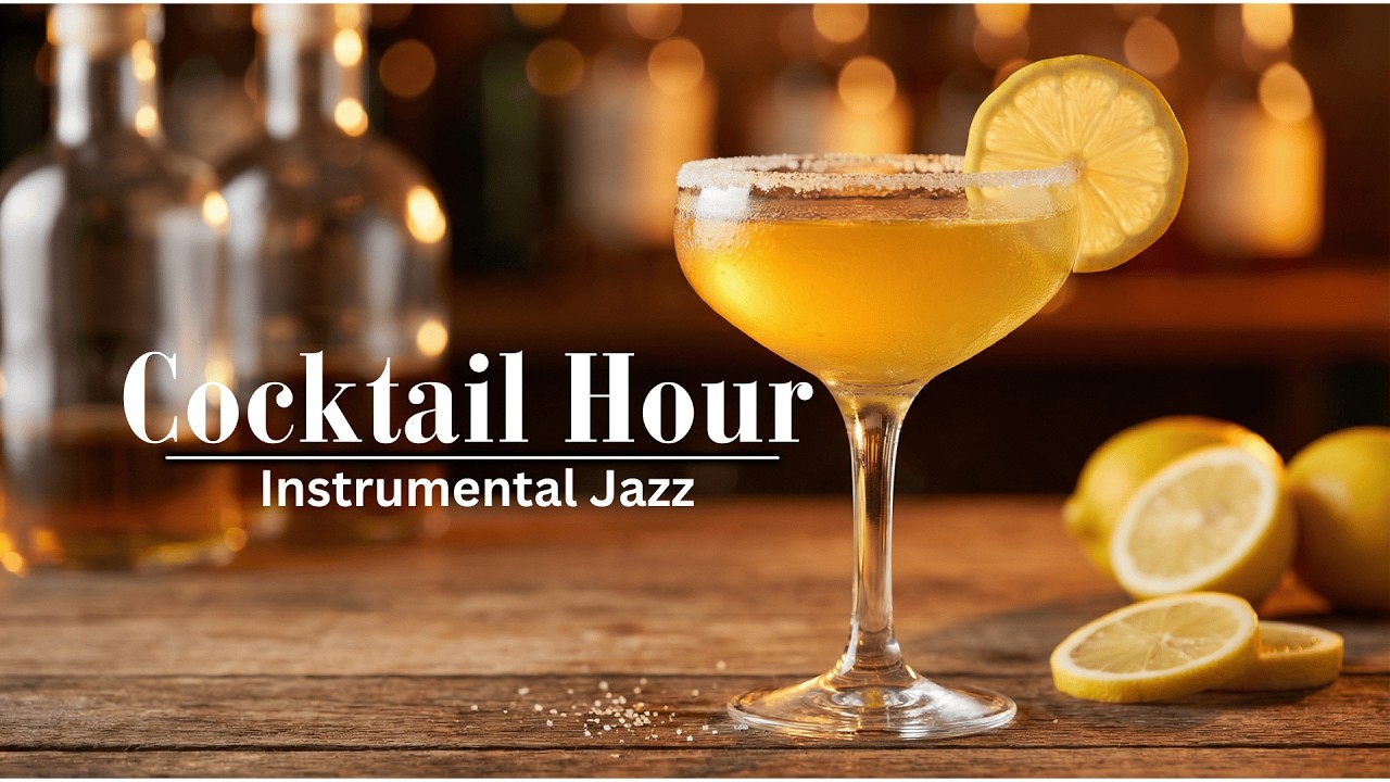 Cocktail Hour Jazz (Part 2) | Relaxing Background Jazz Music LatNe • Night Mood Music