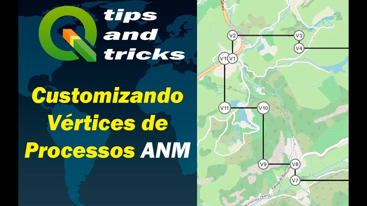 QGIS - Como Customizar Vértices de Processo Minerários da ANM