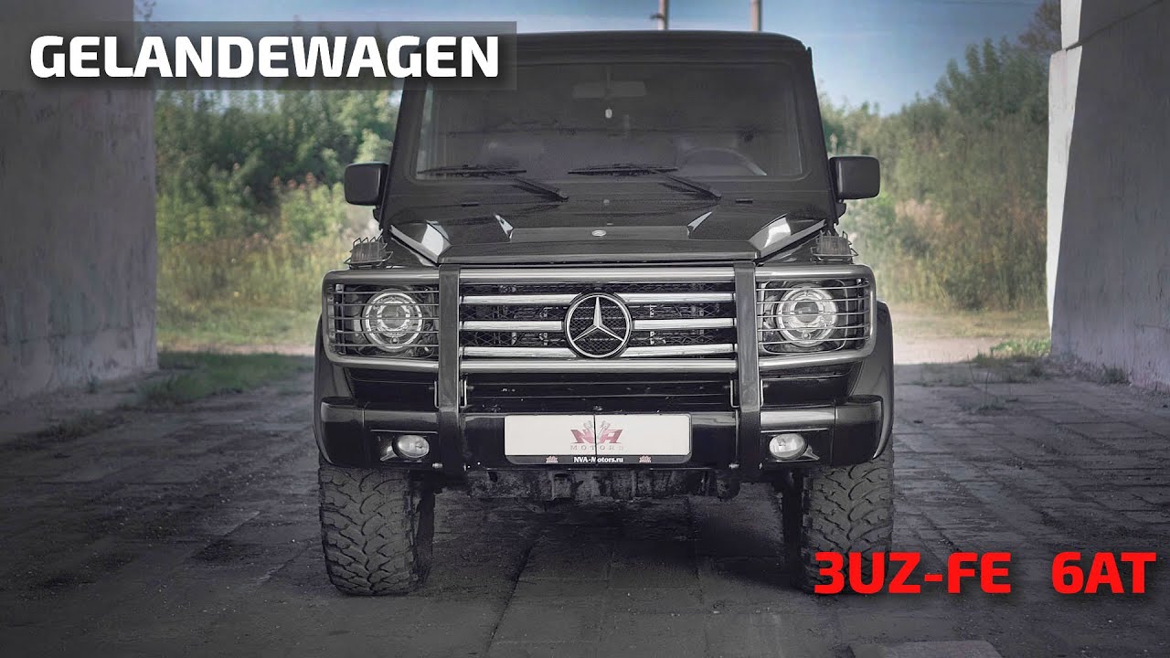 Очередной гелендваген V8 3uz Toyota c акпп6. Опять 