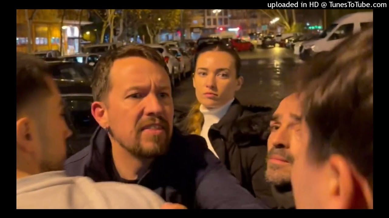 Pablo Iglesias muestra con Vito Quiles su verdadera cara: un matón de Vallecas