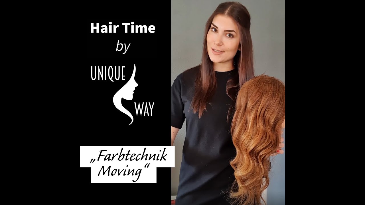 Haare färben mit der Farbtechnik Moving für alle Balayage Anfänger, mit Powerplex & ColorEvo