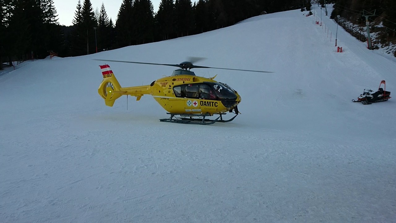 Christophorus 11 nach Liftschluss im Skigebiet Klippitztörl