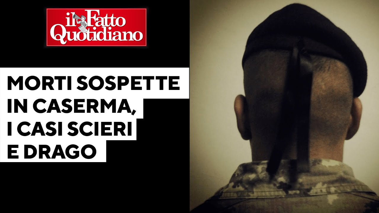 Morti sospette in caserma, i casi Scieri e Drago