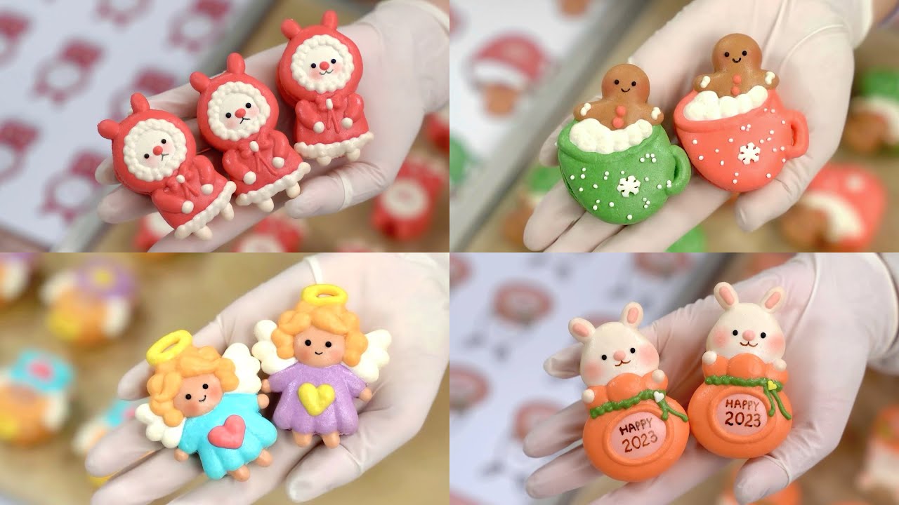 Super relaxing video of making cute macarons for your deep sleep!