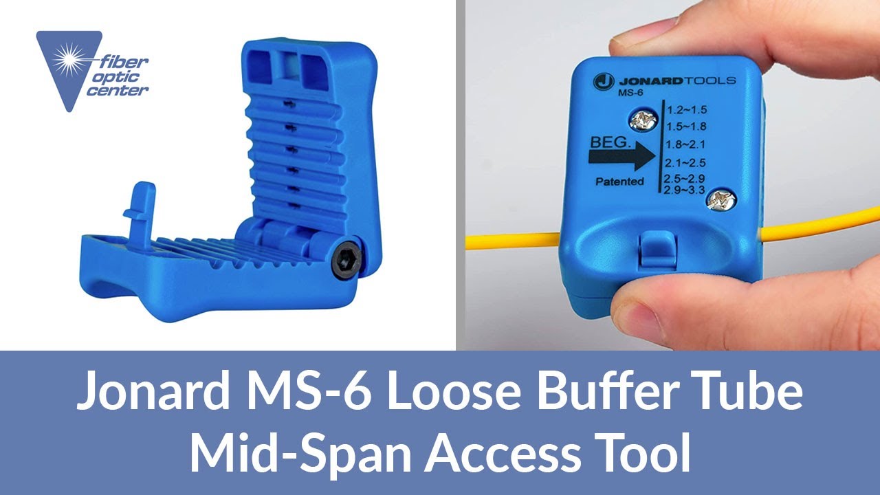 Jonard Tools MS-6 Mid-Span Access Tool - Available from Fiber Optic Center