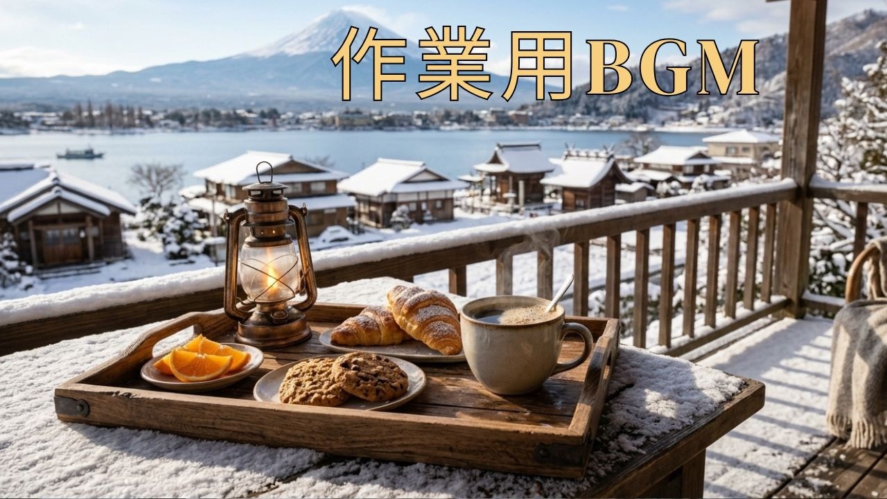 【作業用BGM】静かに響くウィンタージャズ｜深い集中をサポートする冬カフェBGM ❄️☕ Winter Jazz for Deep Focus #winterjazz