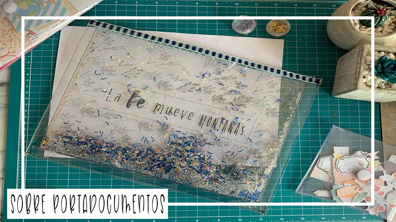 DIY sobres para hojas o portadocumentos