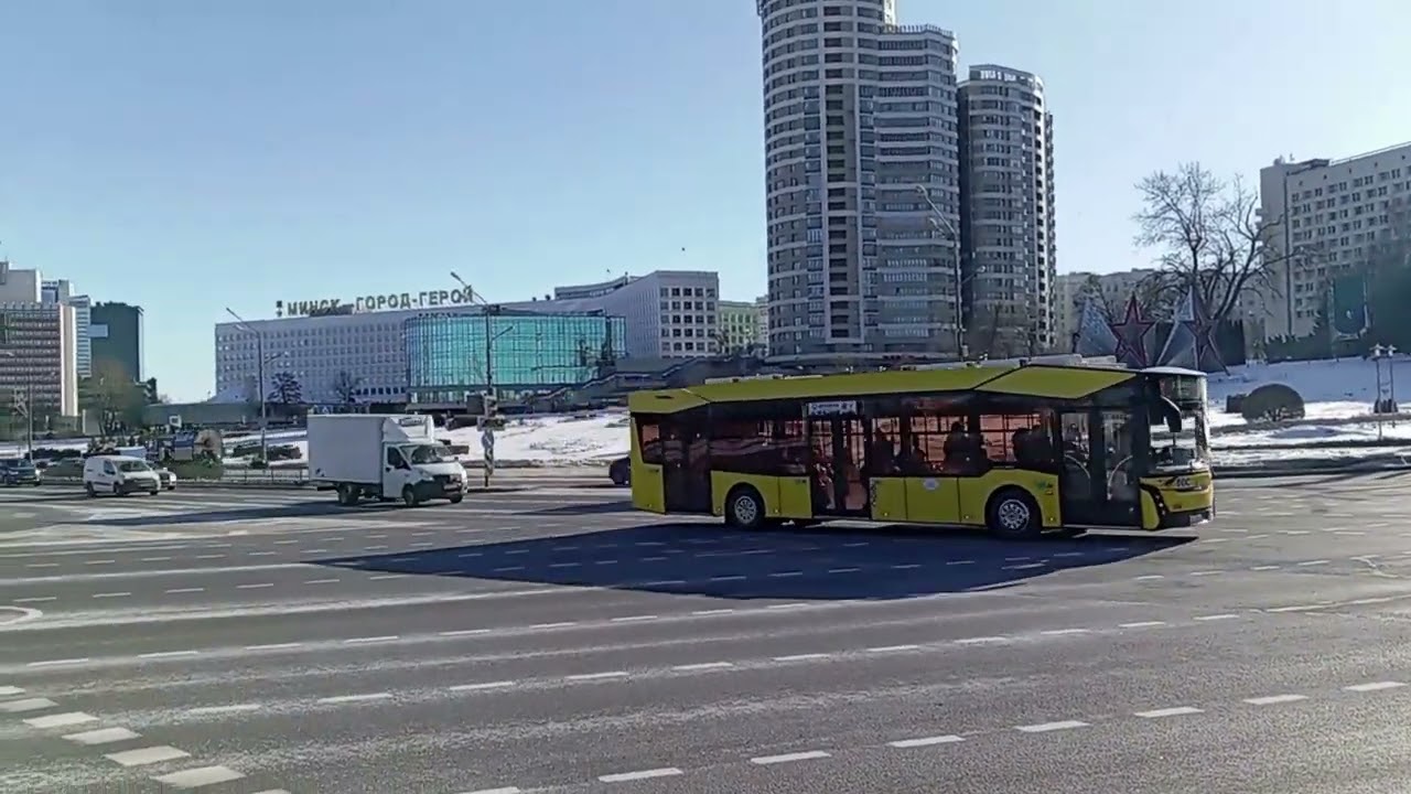 Центер Минска дорожное движения