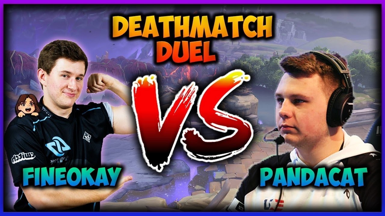 FINEOKAY vs PANDACAT IN A BATTLE TO THE DEATH!! ('Professional' Smite 1v1s)